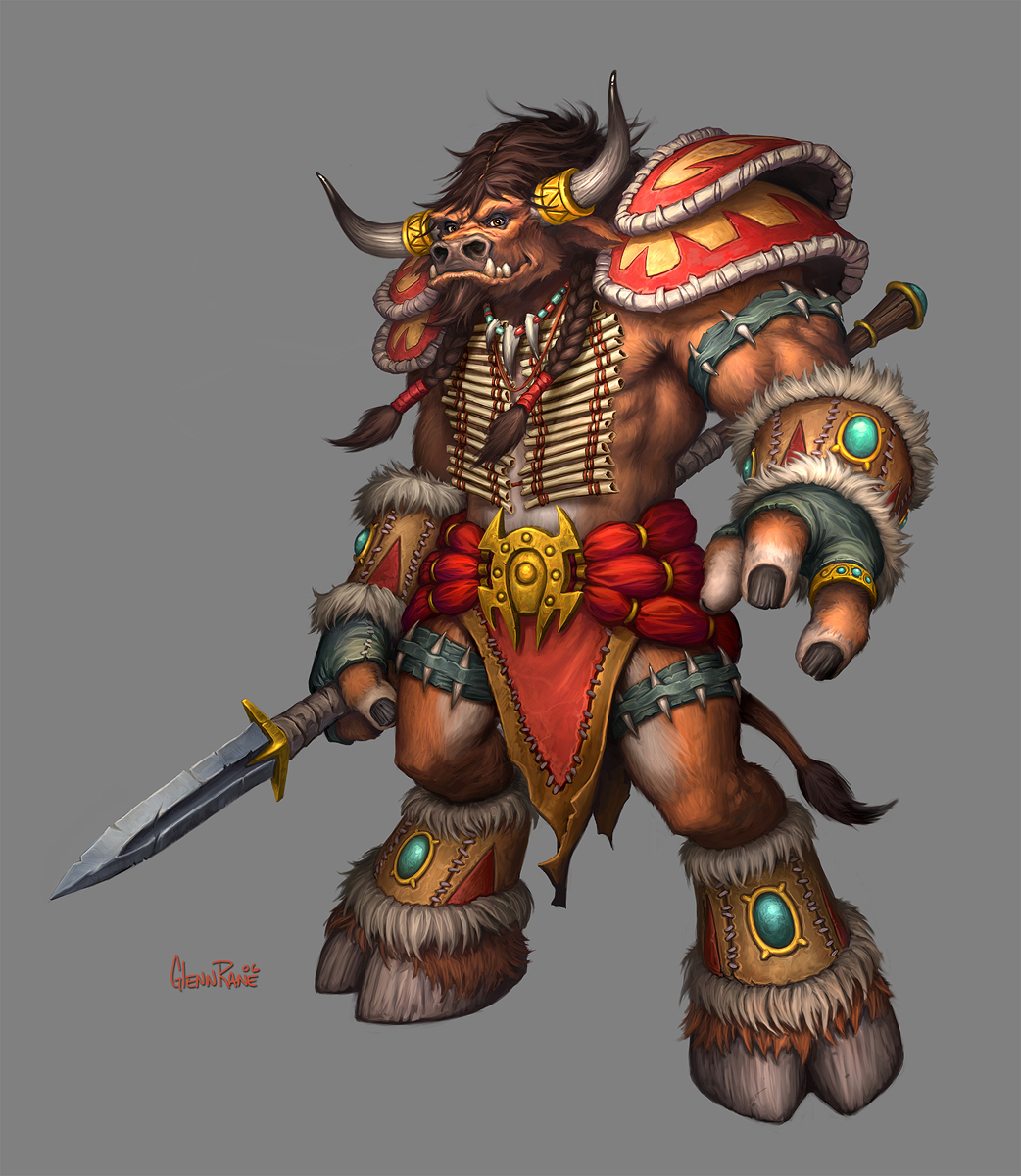 『World of Warcraft』に登場するTauren種族