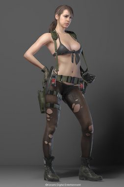 『METAL GEAR SOLID V: THE PHANTOM PAIN』 クワイエット Image Source: Metal Gear Portal Site