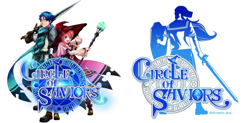 『Circle of Saviors』の旧ロゴ（左）と新ロゴ（右）