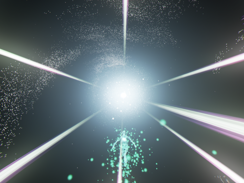 光と音、鼓動の奔流が形作る新たな『Rez』の空間が、プレイヤーを待っている