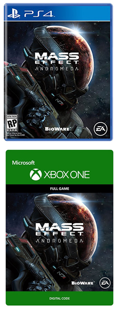『Mass Effect Andromeda』のパッケージ版とダウンロード版